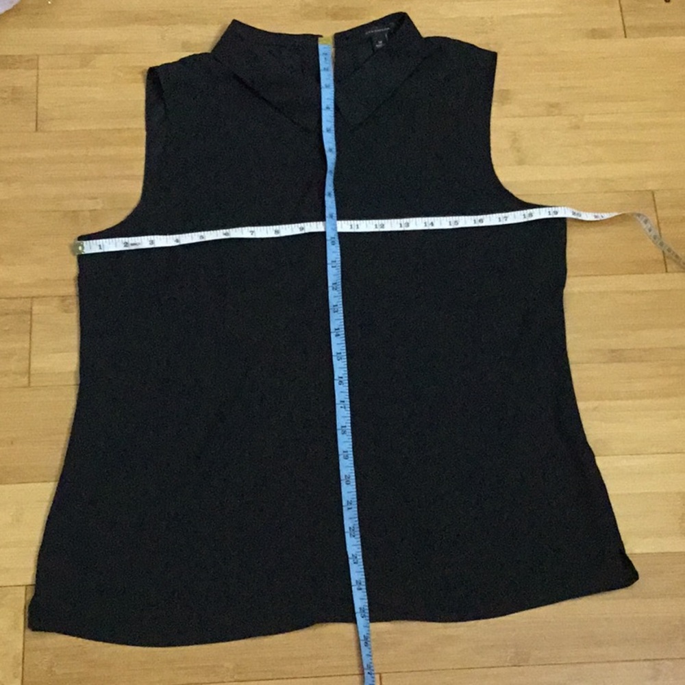 Ann Taylor Classic style Black Dressy Tank M - Picture 8 of 8